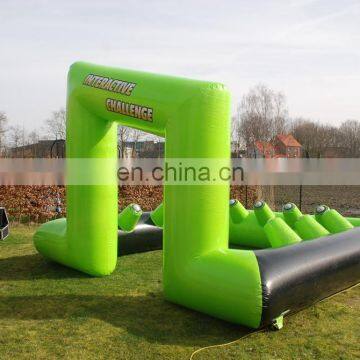 Inflatable Interactive Battle Light Arena Interactive Strike Challenge Games IPS System Game