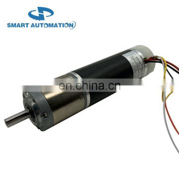 42mm brush dc motor with 12ppr magnetic encoder, option for gearbox assembled