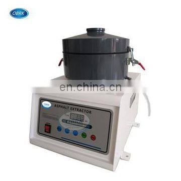 Digital Bitumen Fast Centrifugal Asphalt Extraction Equipment