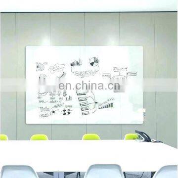 Customized Size Magnet Glassboard Glass White Board Planner for Projection photo-3
