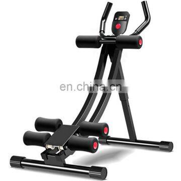 Fitness equipment beautiful waist machine exercise muscle training device folding roller coaster vertical abdominal machine