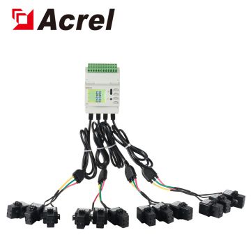 Acrel 3P4W din rail multi-loop energy meters  ADW210-D16-4S