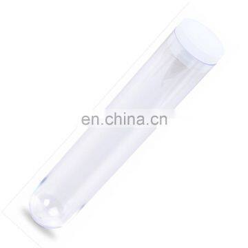 40x197mm PS Test Tube, Round Bottom, With 40mm Plastic Cap Alcohol Test Tube Hard Bottom Snow Tubes photo-4