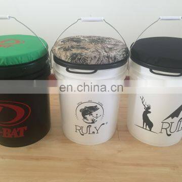 Hunting Swivel Seat for 5gallon Buckets CAMO Fabric Coated photo-4