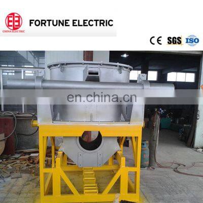 150kg Induction Cored Melting Furnace / Line-frequency Cored Induction Furnace