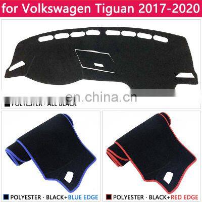 for Volkswagen VW Tiguan MK2 2017 2018 2019 2020 Anti-Slip Mat Dashboard Cover Pad Sunshade Dashmat Carpet Dash Car Accessories