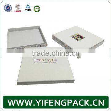 Custom White Cardboard Paper Packaging T-shirt Box photo-4
