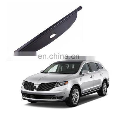 Cargo Cover Black Cargo Security Shield Luggage Shade Rear Trunk Cover For Lincoln MKT 2015-2017