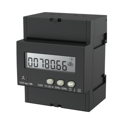 DDS1946-L 4P single phase din rail 5-100A direct input power meter