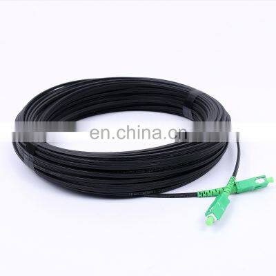 SM 50/100METERS OR CUSTOMIZED Single mode simplex duplex  ftth drop cable patch cord ftth drop cable splitter 1x2