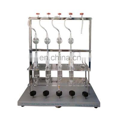 Lamp Method Total Sulfur Content/ Petroleum Sulfur Machine/ Oil Sulfur Analyzer