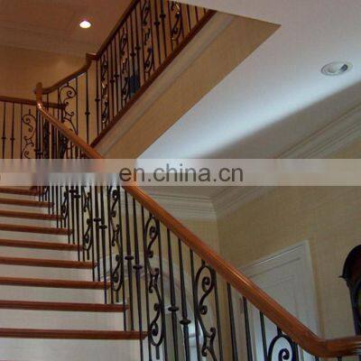 Royal Internal Decoration Wrought Iron Stair Railing Panels photo-3