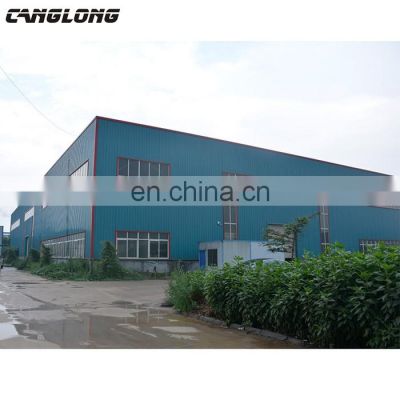 Steel structure workshop prefab building two storey office building