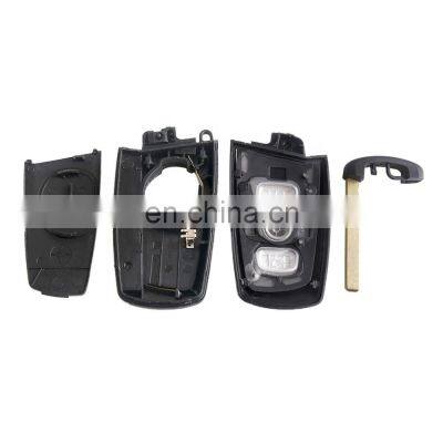 3/4 Button Smart Car Key Shell Cover For BMW CAS4 3 5 7 Series E90 E92 F10 F20 F30 X5 Keyless Entry Remote Key Fob Case