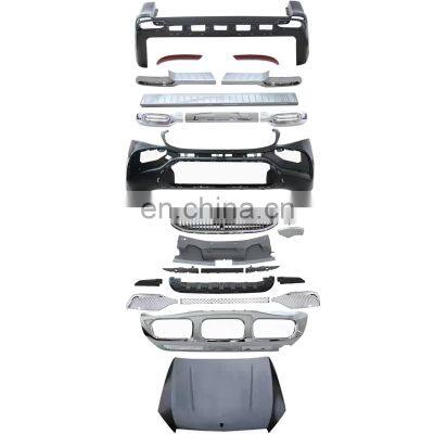 Body kit include front and rear bumper assembly with Grille Hood for Mercedes benz V-class VITO W447 upgrade to Maybach model