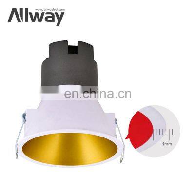 Interior Design Customization Square Round Multi Color Aluminum Indoor Housing 10Watt LED Spotlight