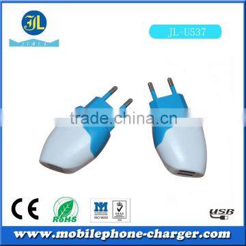 Mobile Phone Accessory Dual Wall Charger 2015 Hot Product in Europe Usb Travel Charger