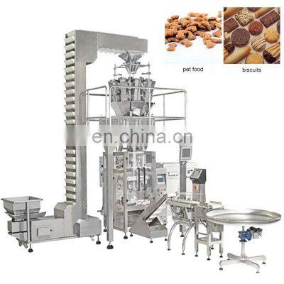 Hot Sale Automatic VFFS granular bean sugar rice packaging production line packing machine manufacturer factory price