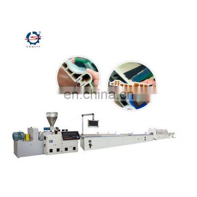 New Design Pvc Shiplap Panels Wpc Fluted Wall Panel Making Machine For Wholesales photo-3
