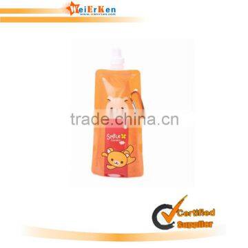 cartoon foldable water bottle