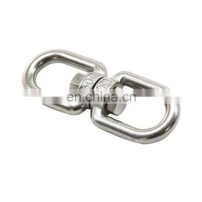 Wholesale KeyChain Hooks Stainless Steel Swivel Double End Eye Swivels Shackle Factory Rigging Hardware Chain Fittings photo-3