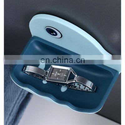 Cartoon Whale Bathroom Soap Dish Holder Bathroom Soaps Box Storage Shelf Plastic Wall Mounted Draining Organizer Tray photo-3