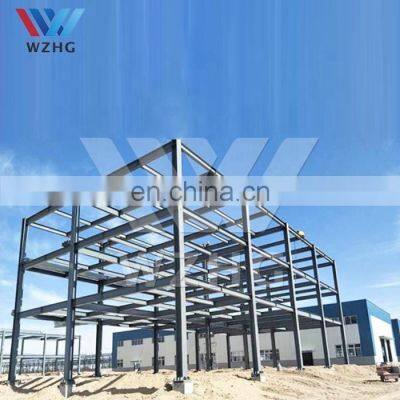 Cheap Freight Big-span Prefabricated Steel Frame Warehouse Design/apartment