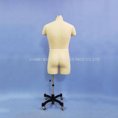Professional Male 3/4 Body Dress Form w/ Removable Shoulders photo-4