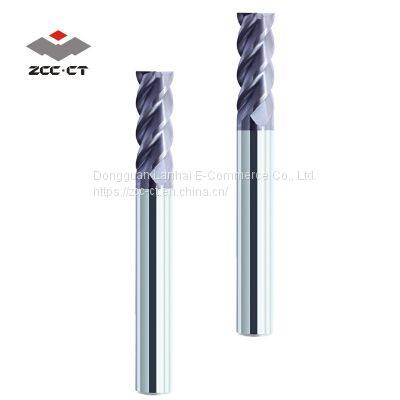 Zhuzhou Diamond Tungsten Steel Milling Cutter GM-4E-D10.0 Cemented Carbide Milling Cutter Four-blade Straight Shank Flat End Milling Cutter photo-5