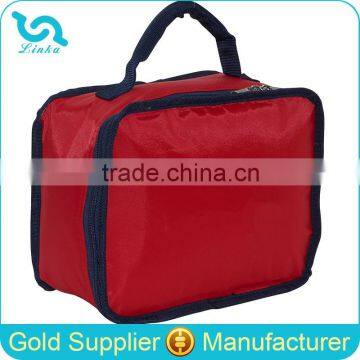 Portable Designer Polyester Thermal Bag For Lunch Box With Your Custom Logo