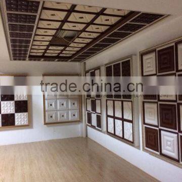 Interior Decoration Moistureproof Wall Panel Leather