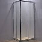 Aluminium Alloy Framed Aqua Glass Rollaway Shower Screen Shower Cabin With Sliding Shower Door photo-4