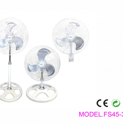 18 Inch 3 in 1 Stand Fan Table Fan Wall Fan