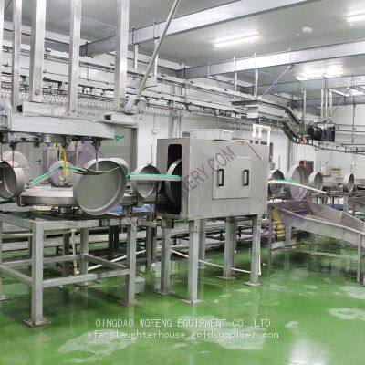Goat Slaughter Machine Offal Synchronous Quarantine Conveyor For Sheep Slaughterhouse