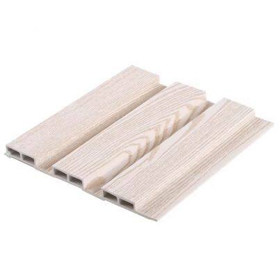 160X24mm WPC Wood Wall Thin Ecowooden Planks Walls Decorative WPC Cladding