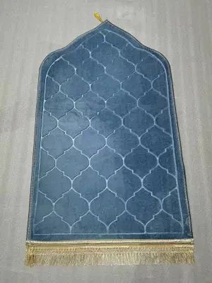 Super Flannel Prayer Mat for Muslim Ramadan Thick Printing Carpet