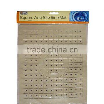 Wholesale rubber square anti-slip sink mat