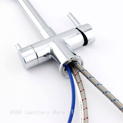 High Quality Competitive Factory 4 Way Kitchen Filter Faucet Mixer Filtered Taps Matt Black photo-2