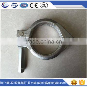 rubber coated pipe Clamp (Concrete pump parts, pipe, elbow, reducer, rubber hose, cylinder