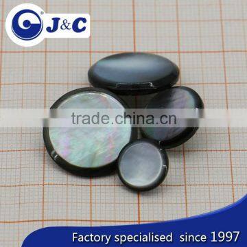 2015 Cheap Dying, Spraying, Electroplate, Laser Logo ,printing,Resin Doming Black Mother of Pearl Shell Button