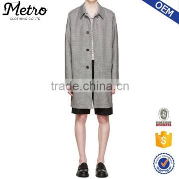 2016 Wholesale Plain Wool Coats Thin Autumn design