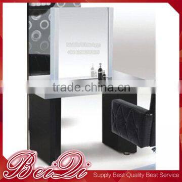 Salon Furniture Manufacturer Beautiful Makeup Mirror Station With Lights