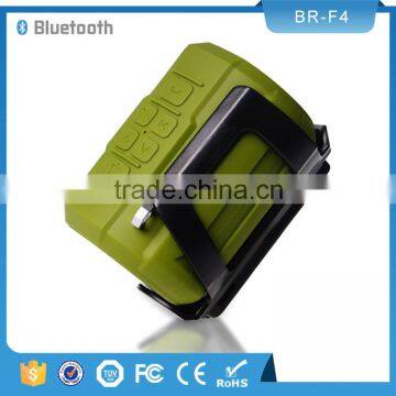 Waterproof led light portable audio player stereo wireless microphone mini speaker