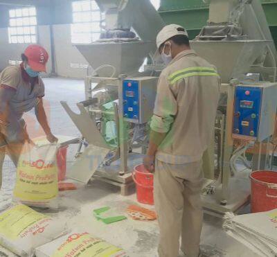 High Speed Valve Bag Packer Machine With Ultrasonic Sealing for 25kg 30kgs 50kgs Dry Mix Mortar Cement Sand Additives Powder