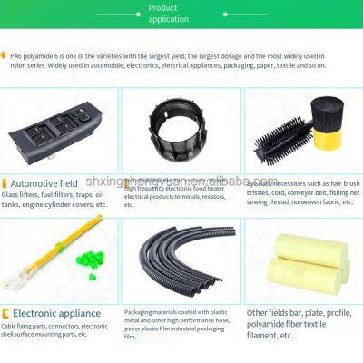 PA6 Polymerized J2500Z Nylon 6 Slice Low Viscosity Easy Release Resin Granule Home Appliance Production Raw Material