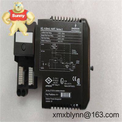 Emerson VE4005S1B3 DeltaV S-series Traditional I/O – Field Wiring and Module Interface for S-series I/O