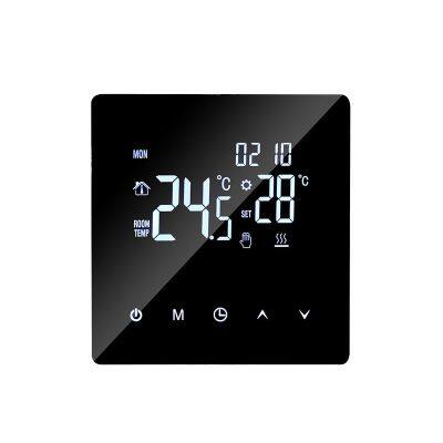 16A Electric Heating Touch Screen Thermostat With WIFI for Floor Heating System