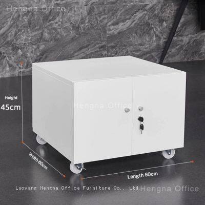 Modern Office Printer Stand Cabinet With Drawers | Quiet Rolling Base for Corporate Offices in New York | Durable Steel Construction photo-5