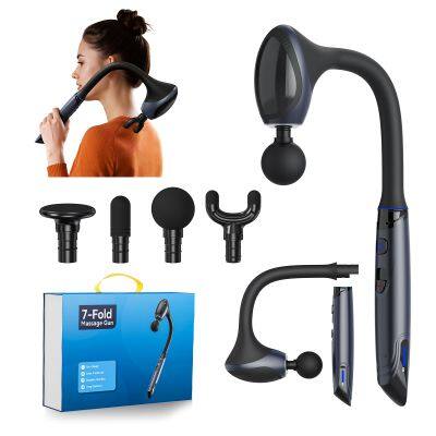 Wholesale 2026 New Fascia Massage Gun USB Rechargeable 30 Speeds Deep Tissue Muscle Relaxation Percussion Massage Gun For Gym Fitness
