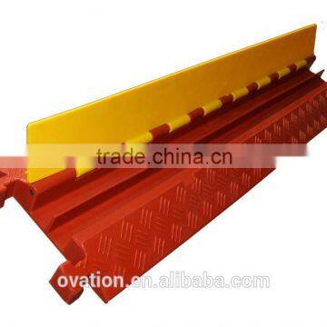 Outdoor Use 2 Channel Rubber Stage Cable Protector And Cable Ramp 2 Channel Rubber Cable Protector photo-5